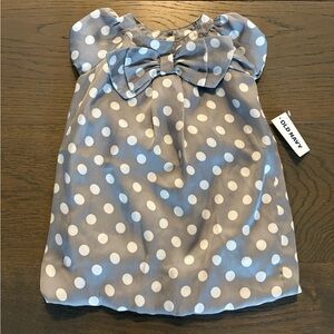 Old navy baby girl satin like dress 3-6M NWT ret $69